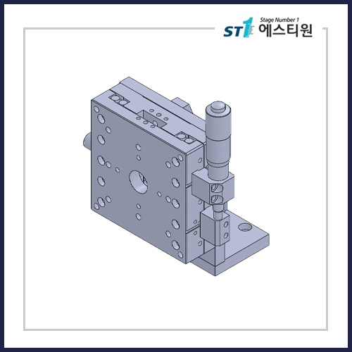 정밀 수동 Z스테이지 80x80 [SLZ-80]
