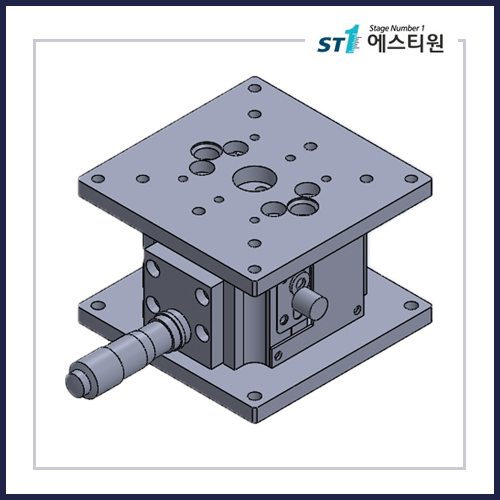 정밀 수동 Z스테이지 80x80 [SHZ-80D]