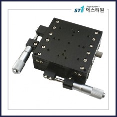 정밀 수동 슬림 XY스테이지 90X90 [SLXY-90S]