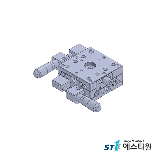 정밀 수동 XY스테이지 60x60 [SLXY-60S]