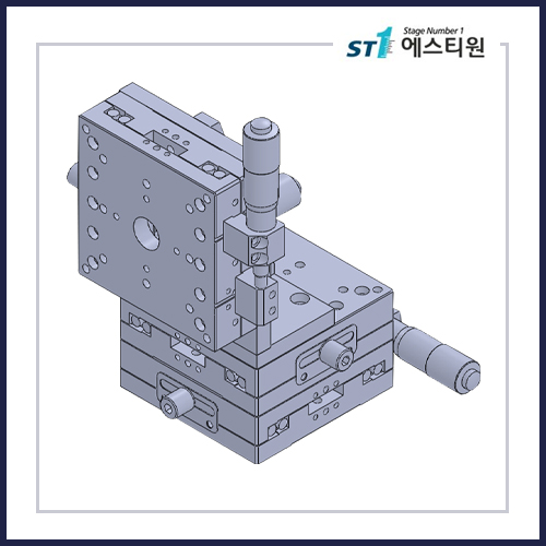정밀 수동 XYZ스테이지 80x80 [SLXYZ-80]