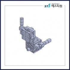 정밀 수동 XYZ스테이지 40x40 [SLXYZ-40]