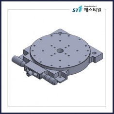 정밀 수동 회전스테이지 Ø125 [SR-125B]