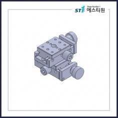 정밀 수동 도브테일 XY스테이지 24x30 [SDXY-2430S]