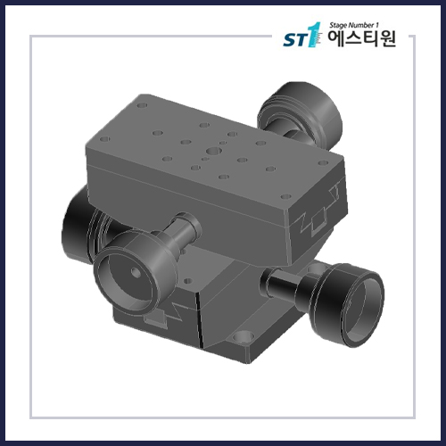 정밀 수동 도브테일 XY스테이지 40x90 [SDXY-90W]