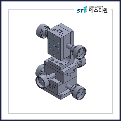 정밀 수동 도브테일 XYZ스테이지 40x60 [SDXYZ-60W]