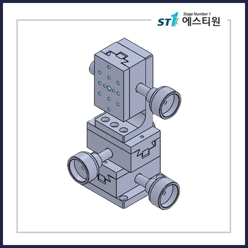 정밀 수동 도브테일 XYZ스테이지 60x60 [SDXYZ-60]