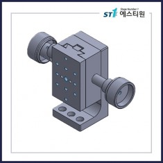 정밀 수동 도브테일 Z스테이지 40x60 [SDZ-60W]