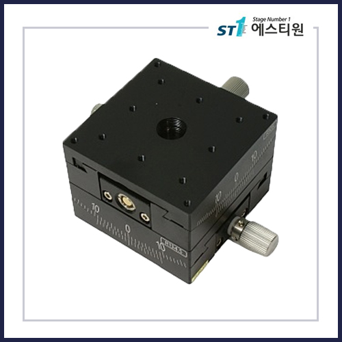 정밀 수동 틸트 고니어 XY스테이지 80x80 [STXY-80-84]