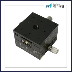 정밀 수동 틸트 고니어 XY스테이지 80x80 [STXY-80-84]