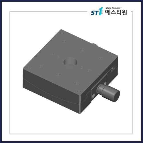 정밀 수동 틸트 고니어 X스테이지 80x80 [STX-80-114]