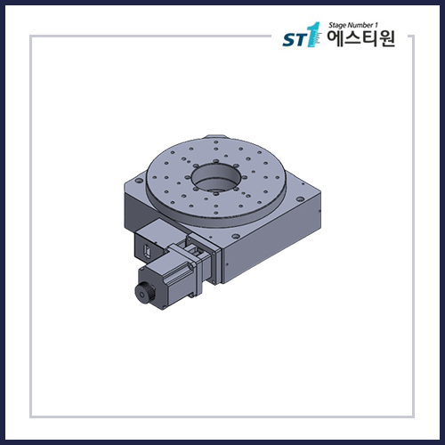 정밀 자동 로터리 모터라이즈 회전스테이지 [SMR-200-X]