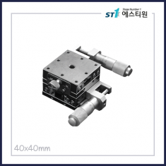 정밀 수동 XY스테이지 40x40 [SXYM-40-S]