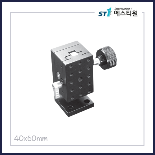 정밀 수동 도브테일 Z스테이지 [SD3M-46P]