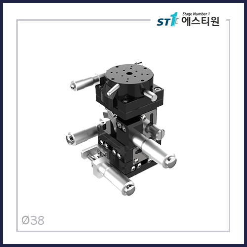 알루미늄 XYZR축 스테이지 [SMSXYZRP40-LB-1]