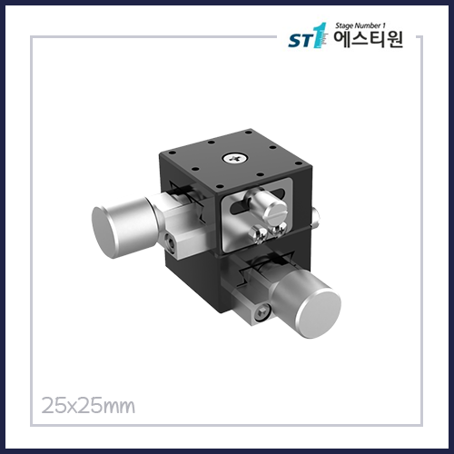 정밀 수동 도브테일 XY스테이지 [SMSCAXY25]