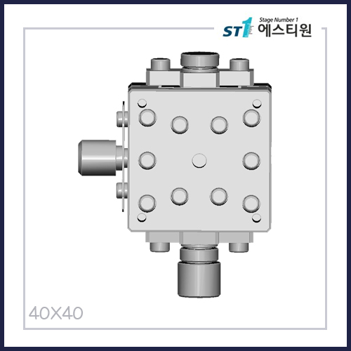 수동 틸트 고니어 스테이지  [TSX40-40-L]