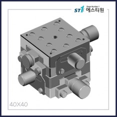 수동 틸트 고니어 스테이지  [TSY40-40-L]