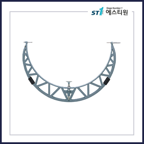 외측 마이크로미터 105 시리즈 - 앤빌 연장 칼라 포함