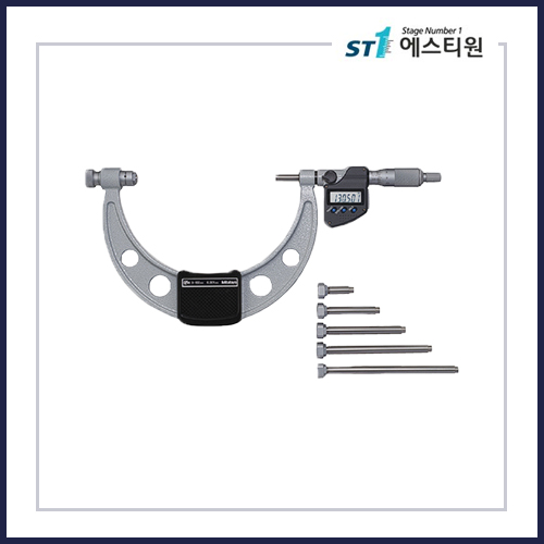 외측 마이크로미터 340 시리즈 - 교체 가능 앤빌 포함