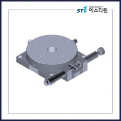 정밀 수동 회전 스테이지 Ø80 [SR-80B-T]