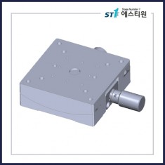 정밀 수동 틸트 고니어 X스테이지 60x60 [STX-60-60-M]