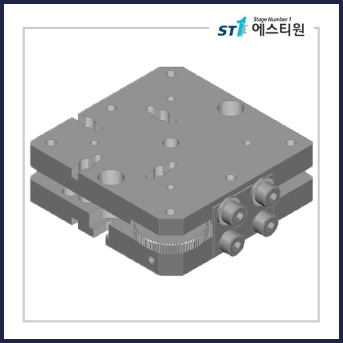 정밀 수동 틸팅 XY스테이지 60x60 [STXY-6060]