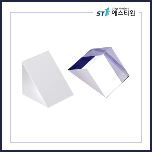 정밀 직각 프리즘 · 근적외선(NIR)용 코팅 02 [SGPH11 / 사선면 거울형]