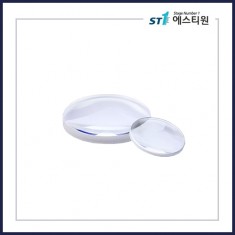 빛을 모으는 양면 볼록 렌즈 (A코팅) - [SGLA12 / 직경 20•25.4mm / 파장 350~700nm]