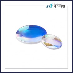빛을 모으는 양면 볼록 렌즈 (B코팅) - [SGLA12 / 직경 6•9•10•12.7mm / 파장 650~1100nm]