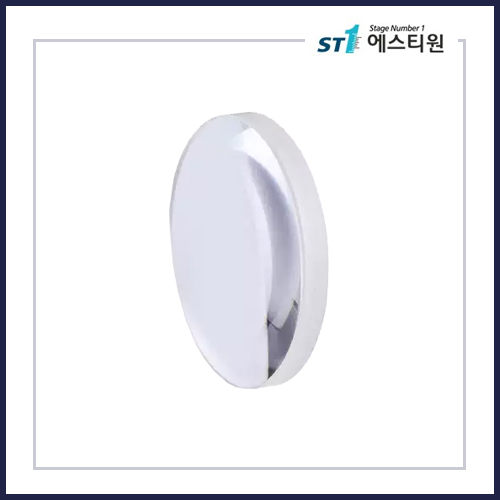 석영 (자외선 겸용) • 양면 볼록 렌즈 [SGLH22 / 직경 25.4mm / 무코팅]