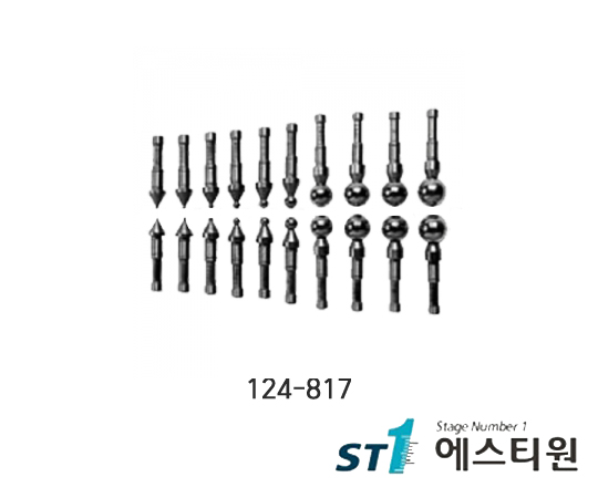 기어 이 두께 마이크로미터 팁 세트 [124-817]