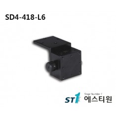 정밀 수동 도브테일 Z스테이지 40x40 [SD4-418-L6]